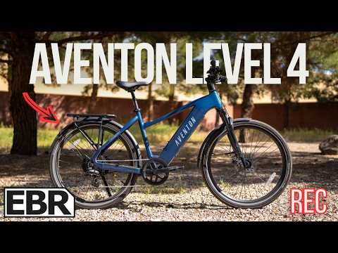 This Commuter E-Bike Is a Beast… Aventon Level 4 REC Review