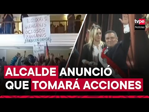 Trujillo: regidores ratifican suspensión de alcalde Arturo Fernández