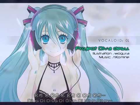 【初音ミク】 Project Diva desu. 【オリジナル】中文字幕(？)