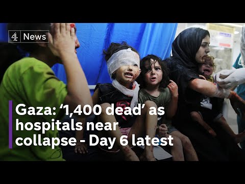 Israel troops mass on Gaza border as hospitals near collapse