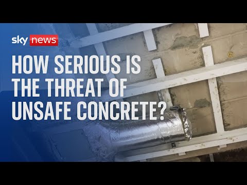 Hospitals, courts and schools among public buildings at risk of concrete collapse