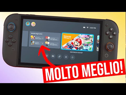 Nintendo Switch 2: ecco come dev'essere l'interfaccia