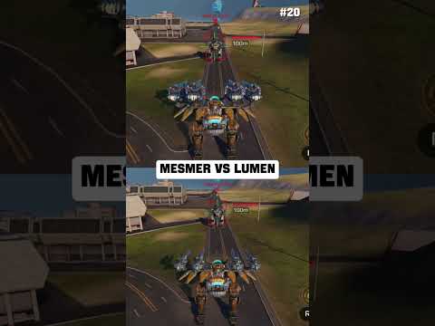 WR🔥 NEW MESMER VS LUMEN COMPARISON [ WAR ROBOTS SHORTS ]