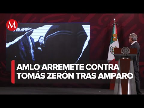 AMLO exhibe video de Tomás Zerón; “a este señor protege Israel y el Poder Judicial”