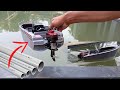 FULL VIDEO !!! RC BOAT PVC PIPE MATERIAL HANDMADE[1]