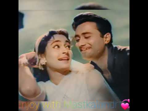 Nutan&DevAnand_O'Nigahe Mastana_Paying Guest _Kishore&Asha,Majrooh, SD.Burman_O'nigaheEnjoy with Mk💞