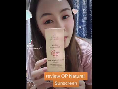 reviewOPNaturalSunscreenคร