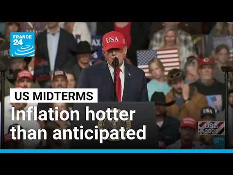 US consumer inflation hotter than expected as midterms loom • FRANCE 24 English