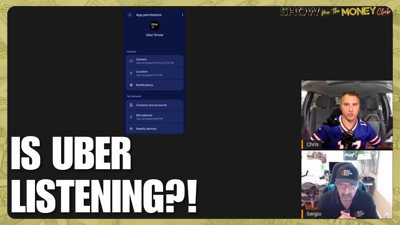 Uber Driver Says the App Accessed His Mic Without Permission?!