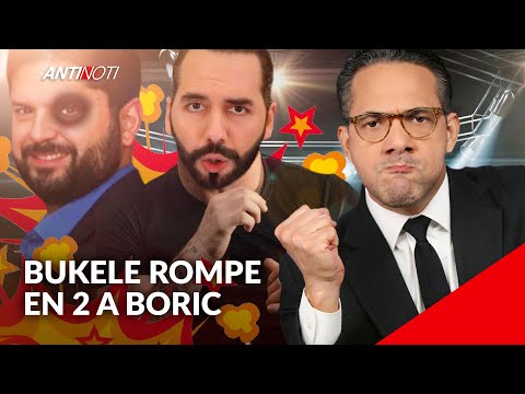 Bukele Le Responde A Gabriel Boric [Y Lo Parte En 2] | Antinoti