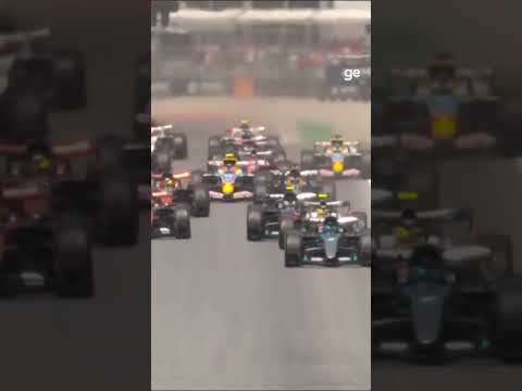 CONFIRA A LARGADA DO GP DE BARCELONA | #shorts | ge.globo