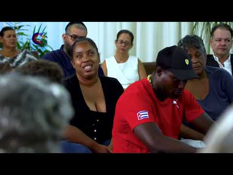 Encuentro de Díaz-Canel con personas vinculadas al Código de las Familias en Cuba