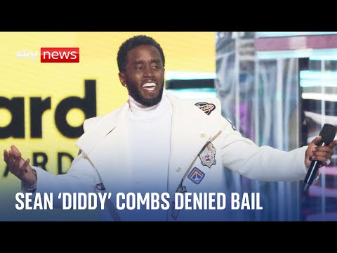 Sean 'Diddy' Combs denied bail after pleading not guilty to sex trafficking and racketeering charges