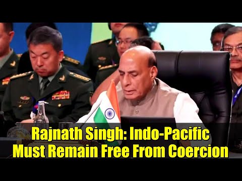 Rajnath Singh: Indo-Pacific Must Remain Free From Coercion | ASEAN Defence Meeting 2025