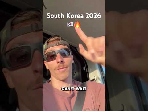 Amaury Pierron stoked on the announcement we’ll be racing in South Korea in 2026! 🇰🇷🔥