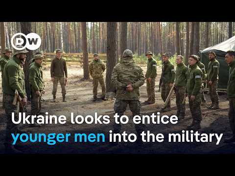 New Ukraine military recruitment program targets young men | DW News