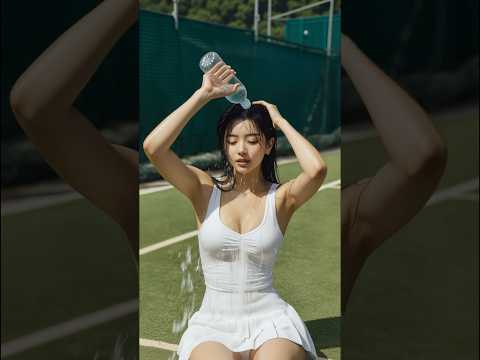 너무 더워 #테니스 #테니스선수