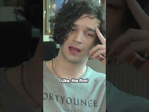 Matty Healy of The 1975 about The Pressure of Following Up a #1 Album #shorts #the1975 #mattyhealy