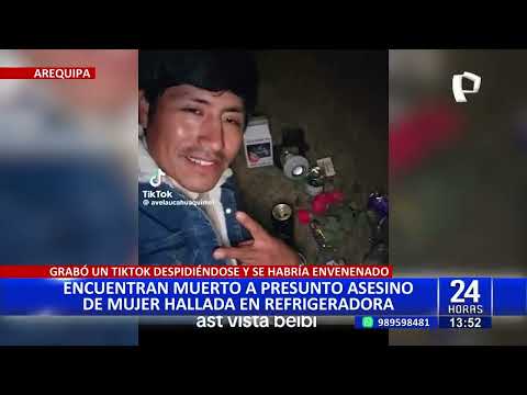 Arequipa: hallan muerto a sospechoso de asesinar a mujer (2)