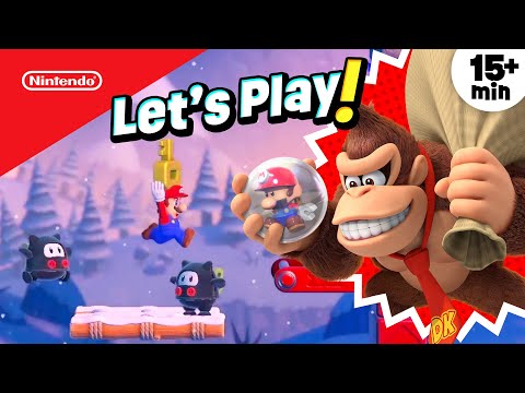 Play Nintendo рассказывает про Let's Play Mario vs. Donkey Kong Part 5 Rescuing Mini-Mario Toys! | Play Nintendo