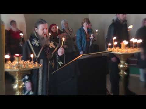 2014 04 17 - Великий Четверг - "Разбойника благоразумнаго..."