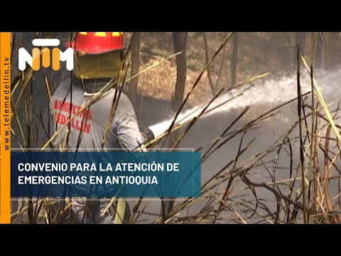 Convenio para la atención de emergencias en Antioquia - Telemedellín