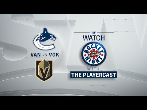 Watch Vancouver Canucks vs. Vegas Golden Knights LIVE - The Playercast presented by Coca-Cola