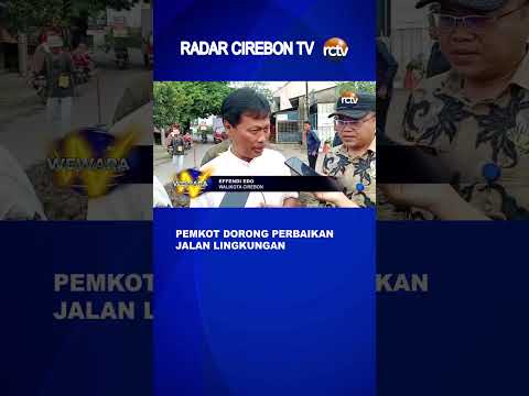Pemkot Dorong Perbaikan Jalan Lingkungan