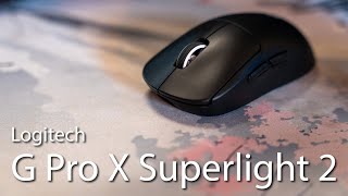 Vidéo-Test : Logitech G Pro X Superlight 2 im Test - Drahtlose Gaming Maus mit 2000 Hz