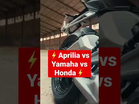 ?Aprilia vs Yamaha vs Honda? #shorts #motosnet #aprilia #yamaha #honda