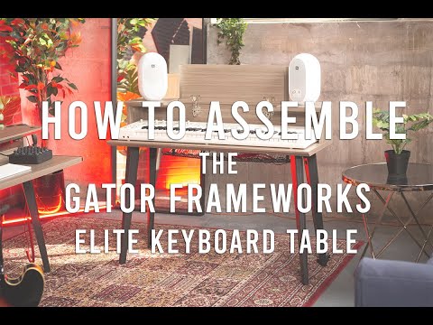 Gator Frameworks Elite Keyboard Table Assembly