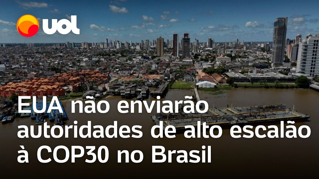 Casa Branca diz que EUA não enviarão autoridades de alto escalão à COP30 em Belém