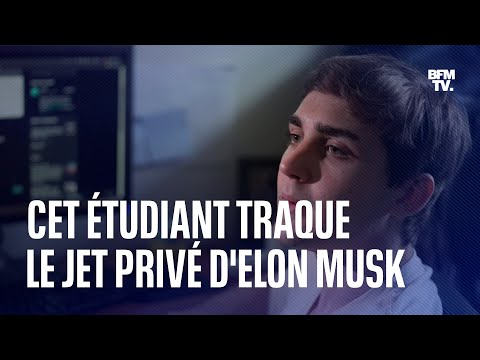 LIGNE ROUGE - Cet étudiant traque le jet privé d'Elon Musk