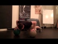 Clapping Push-Up with Two Medicine Balls