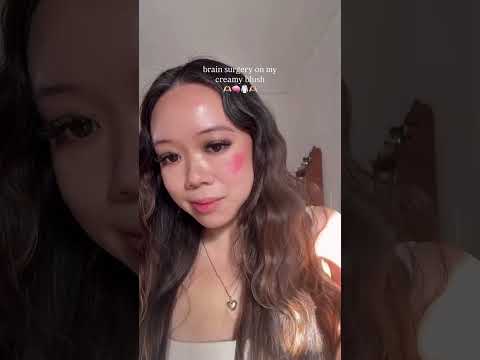 Ok but why did this turn out so good?? This is such a cool cream blush!! I’m sad the pattern faded