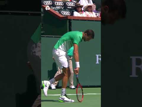 Dimitrov With A Tasty Trickshot Against Zverev 😜