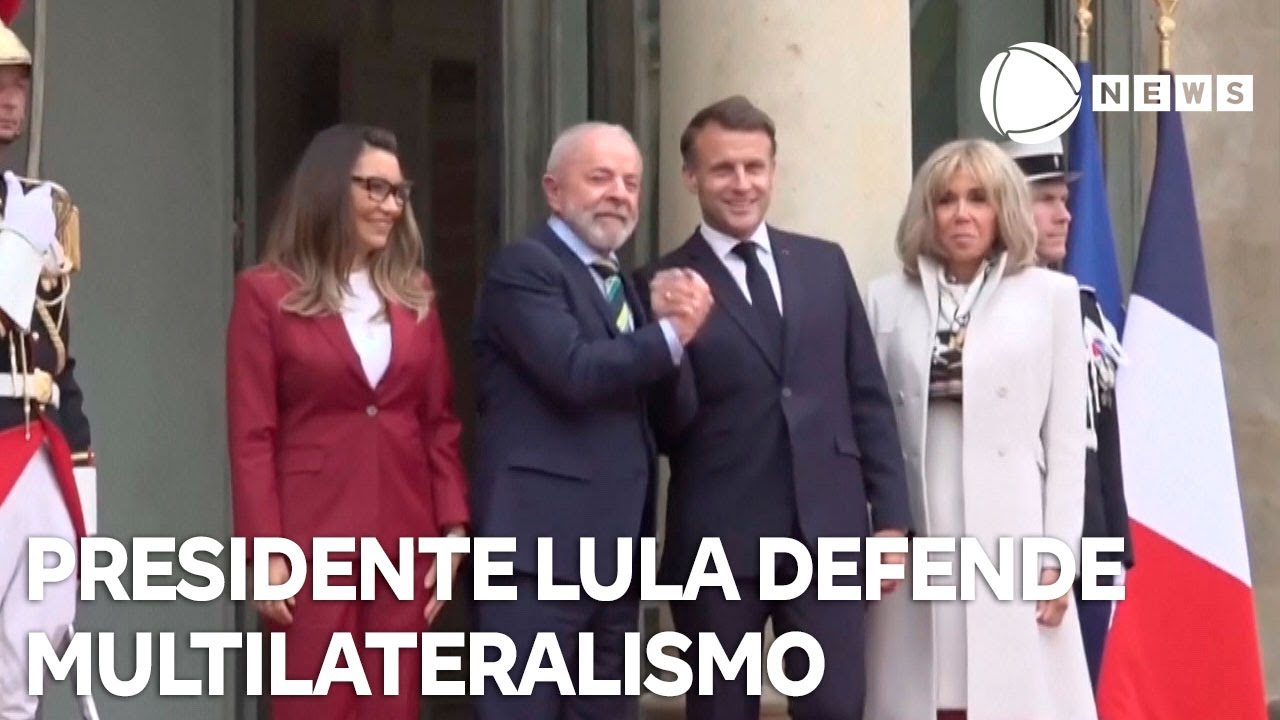 Lula defende multilateralismo em conversa com Macron