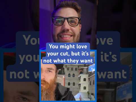 You might love your cut, but it’s not what they want #VideoEditing #clientwork  #EditingLife