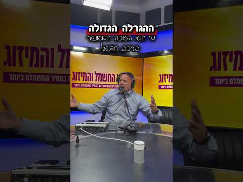 ההגרלה הגדולה של שיא החשמל - קטע קצר מתוך התכנית המדהימה שהייתה לנו היום - זמן אוויר בקול חי.