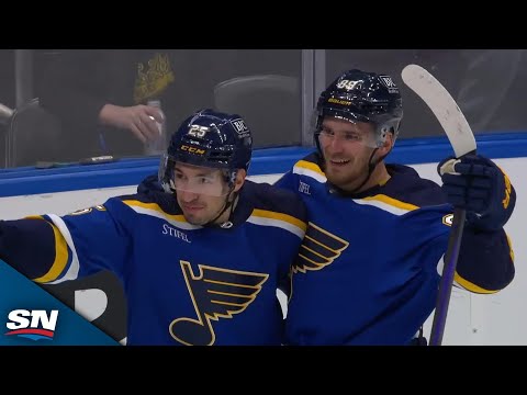 Blues Brandon Saad And Pavel Buchnevich Stun Islanders With Three Goals In 32 seconds