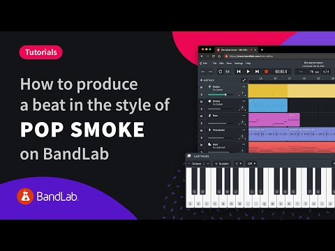 How to produce a Pop Smoke style beat using BandLab's free web Mix Editor