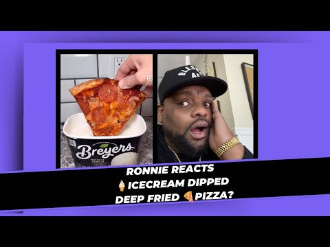 IceCream Dipped Deep fried Pizza?