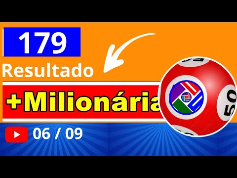 Mais milionaria 0179 - Resultado da mais Miluonaria Concurso 0179