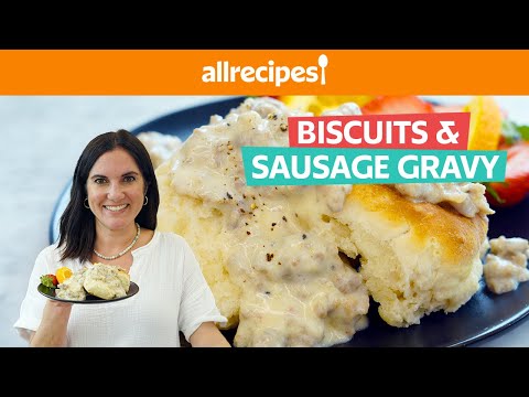 Homestyle Biscuits and Sausage Gravy | Easy & Delicious Homemade Breakfast Recipe