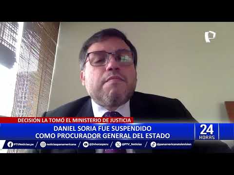 Daniel Soria: procurador general del Estado es suspendido temporalmente por el Minjusdh