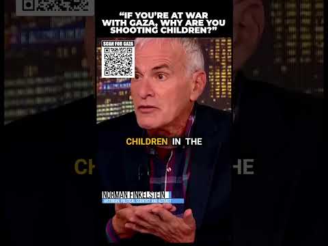 [DEBATE] Norman Finkelstein Asks Why Isr@el Is K*lling Children En Masse!