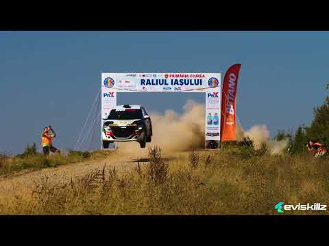 Rallying in Romania.