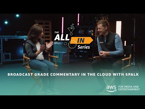 Broadcast Grade Commentary in the Cloud with Spalk