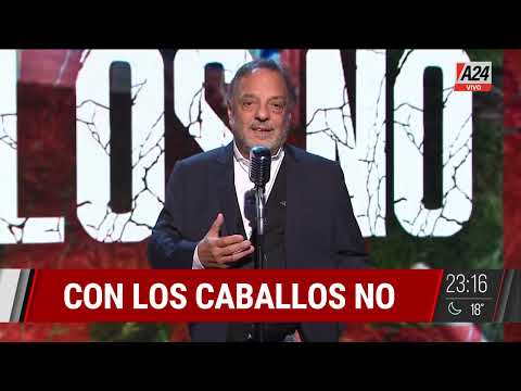 CON LOS CABALLOS NO: EL EDITORIAL DE BABY ETCHECOPAR