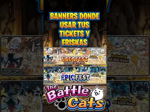猫の動画サムネイル - BANNERS DONDE TIRAR GATO BOLAS EN THE BATTLE CATS #thebattlecats #battlecats